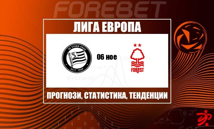 Щурм Грац – Нотингам Форест: лъкатушеща форма, малките детайли и сбита група