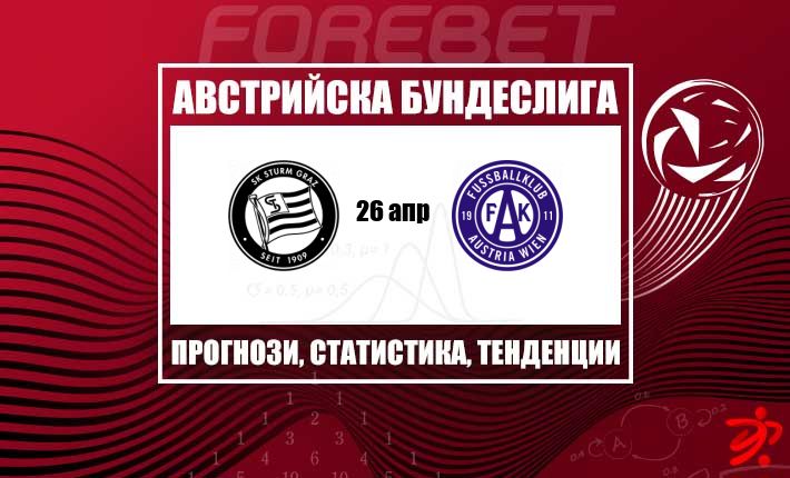 Щурм Грац търси превес в ожесточеното съперничество с Аустрия Виена