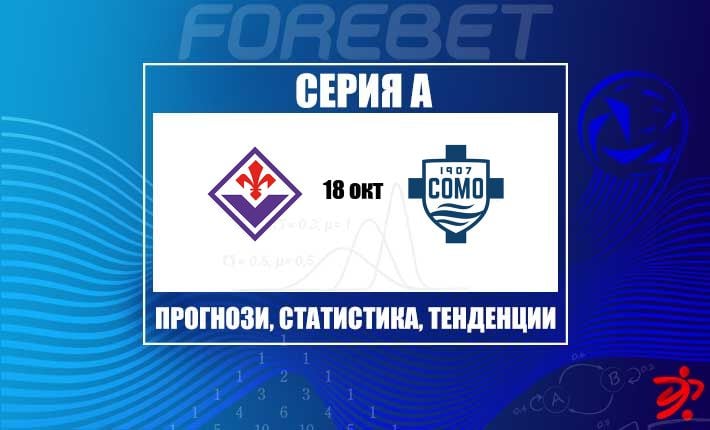 Калчо Комо търси да затвърди надмощието си над Фиорентина в сблъсък от Серия А