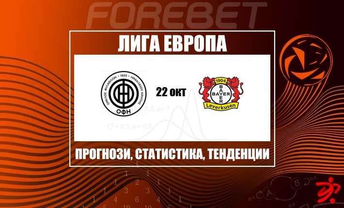 Огневата мощ на Байер Леверкузен срещу здрава база на ОФИ Крит: числата сочат в една посока