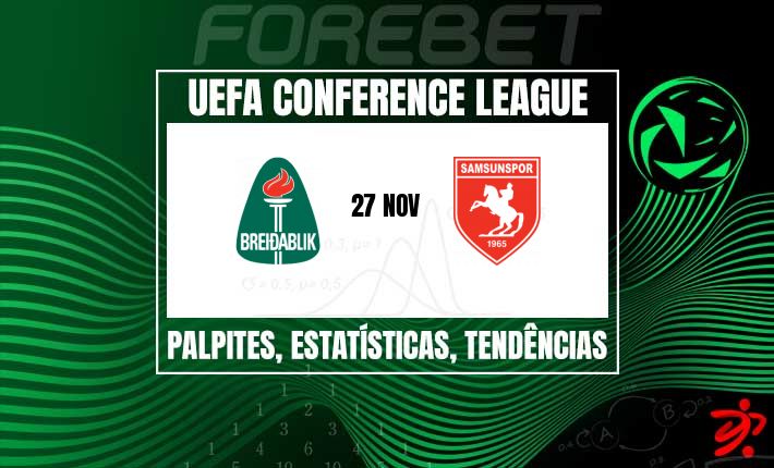 O aproveitamento perfeito do Samsunspor encara o último suspiro do Breidablik em Reykjavik