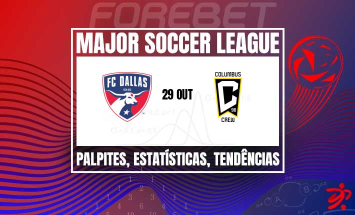 Especialista em empates, FC Dallas recebe o embalado Columbus Crew em duelo entre conferências