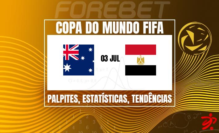 Egito ligeiramente favorito enquanto Austrália busca mais uma atuação compacta
