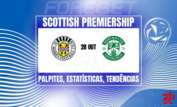 St Mirren busca reação em casa contra Hibernian em crise
