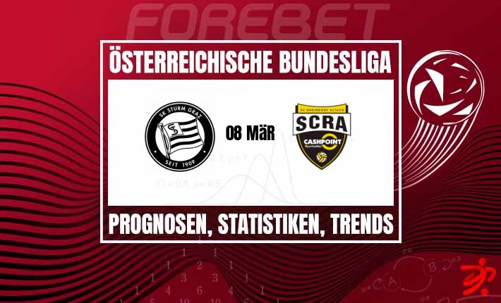 Sturm Graz will nach starker Serie Heimstärke gegen Altach bestätigen