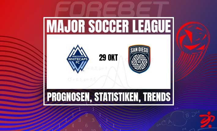 Vancouver Whitecaps wollen San Diegos Remis-Serie im MLS-Westgipfel stoppen