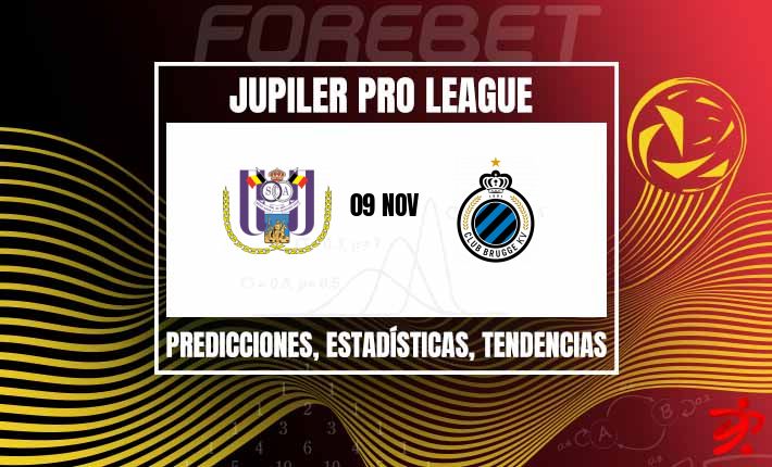 El Anderlecht recibe al Club Brujas: batalla en el Lotto Park que puede marcar la pelea por la Jupiler Pro League