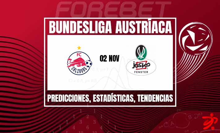 El RB Salzburgo, listo para prolongar su dominio ante el SV Ried en el Red Bull Arena