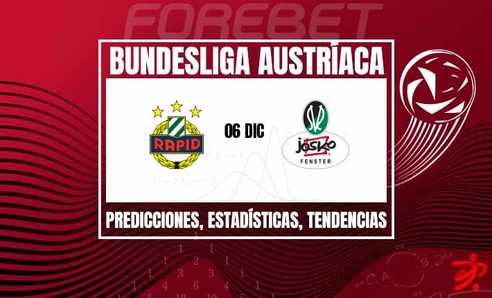 El Rapid Viena busca prolongar su dominio en casa ante el SV Ried
