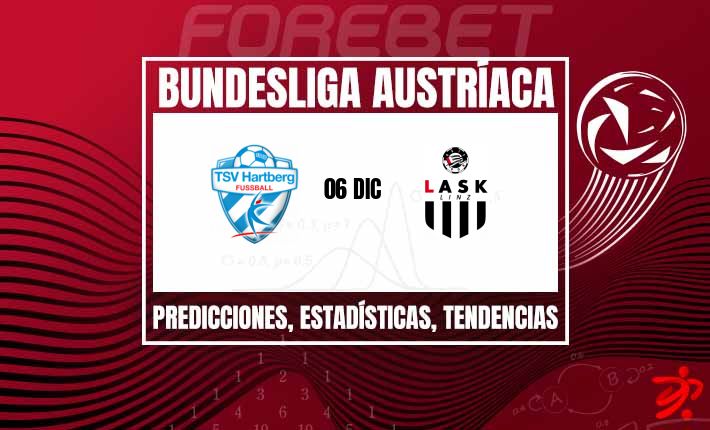 El LASK Linz quiere prolongar su racha y el Hartberg apunta a la sorpresa en el PROfertil ARENA