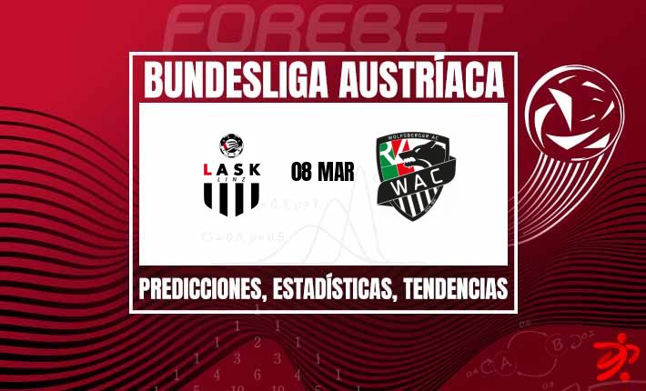 El LASK Linz recibe a un Wolfsberger AC sin victorias y busca poner fin a su mini bache en la Bundesliga