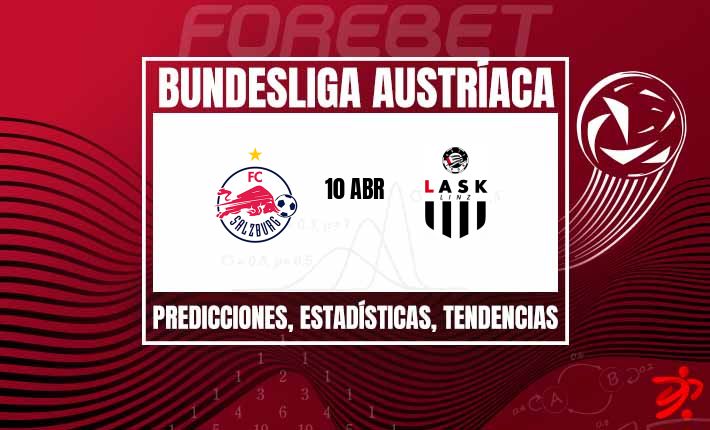 El RB Salzburgo busca revertir su mala racha ante el LASK Linz en un choque clave de la Bundesliga austriaca