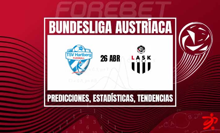 Hartberg busca frenar la buena racha del LASK Linz en un duelo del Grupo por el Campeonato de la Bundesliga