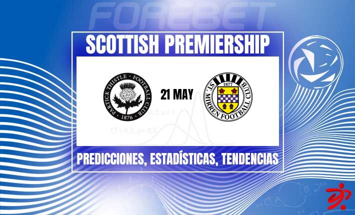 Partick Thistle quiere dar un golpe sobre la mesa ante un St Mirren en apuros