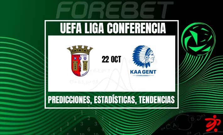 Braga busca un punto de inflexión mientras Gent persigue el control: las métricas apuntan a un 1-1