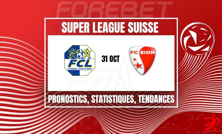 Le FC Luzern en quête de rachat au swissporarena face à un FC Sion en pleine forme