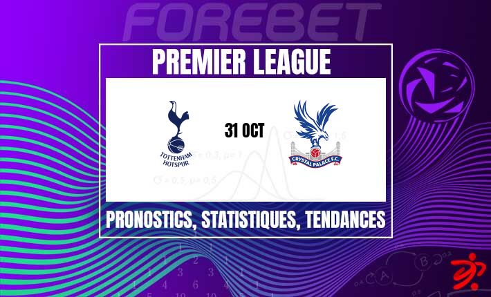 Tottenham prêt pour un derby londonien face à Crystal Palace après le coup de boost à Chelsea