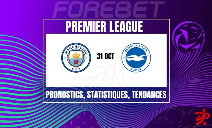 City en quête de réaction face à Brighton à l’Etihad : les stats annoncent un duel serré