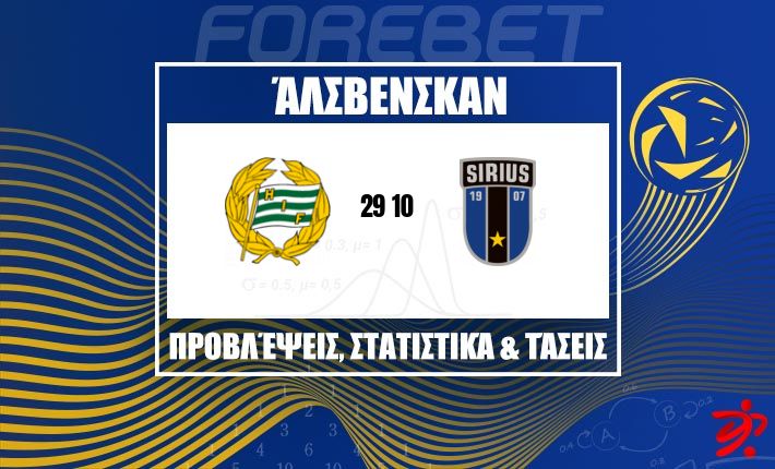 Μάχη κορυφής στην Allsvenskan: η Hammarby IF υποδέχεται τη Sirius IK σε ντέρμπι που μπορεί να κρίνει τη σεζόν
