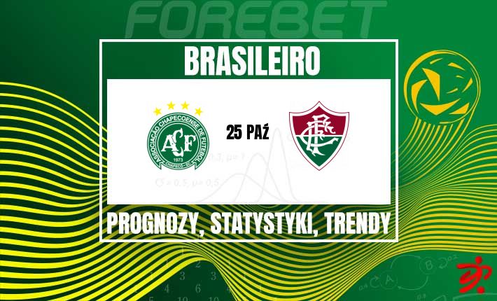 Chapecoense SC chce zatrzymać zjazd w dół tabeli. Fluminense poluje na wzmocnienie pozycji w czołowej czwórce na Arena Condá
