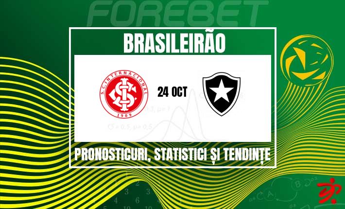Internacional caută revanșa la Estadio Beira-Rio, în duelul cu Botafogo