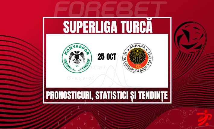 Konyaspor vrea să oprească alunecarea, Genclerbirligi vine la Konya fără victorie de șase meciuri