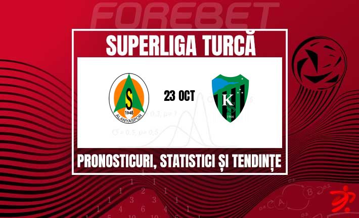 Alanyaspor caută constanță împotriva lui Kocaelispor în duelul din Süper Lig