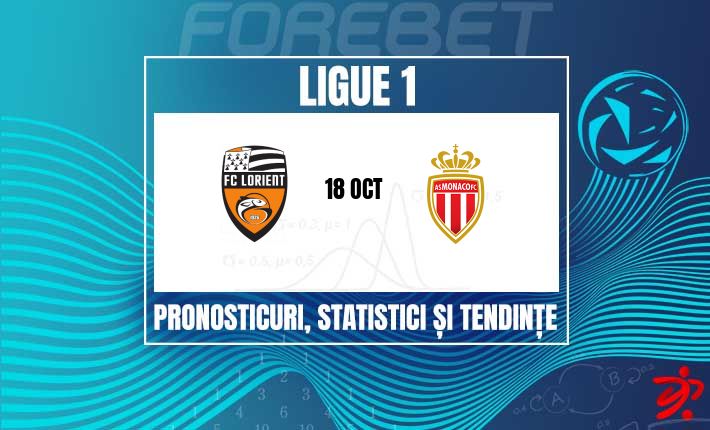 Monaco își pune seria de meciuri fără înfrângere la încercare pe terenul unui Lorient redutabil acasă