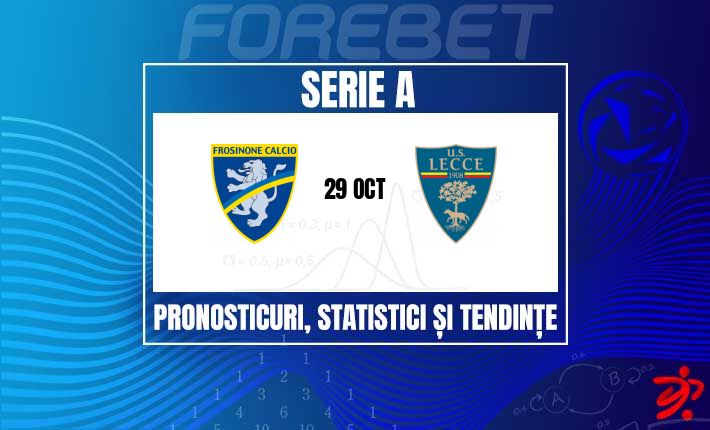 Frosinone vrea să-și prelungească seria impecabilă de acasă cu un Lecce decimat