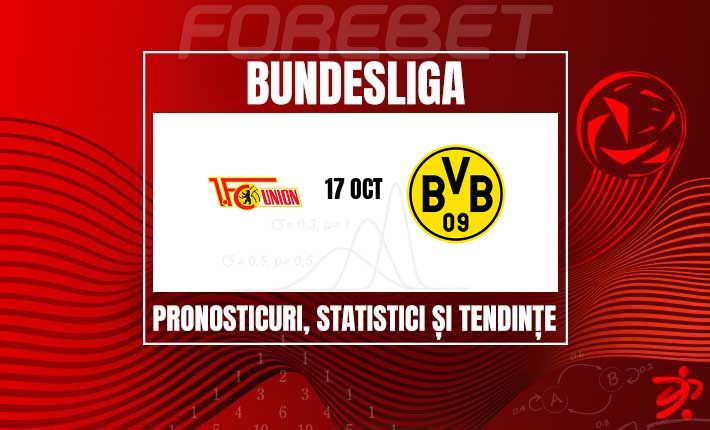 Dortmund vrea să-și prelungească seria fără înfrângere pe terenul lui Union Berlin, în derby de Bundesliga