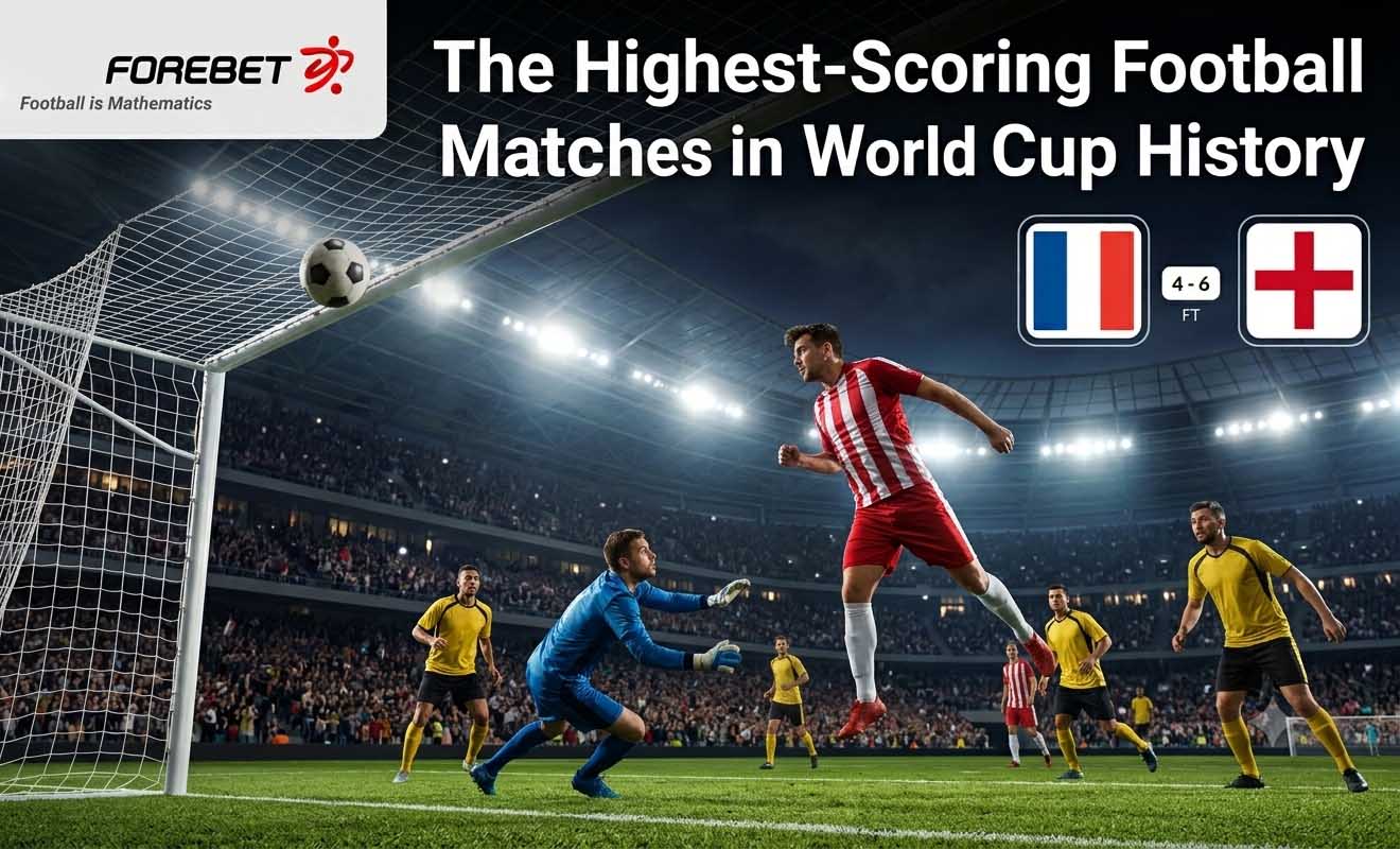 The Highest-Scoring Football Matches in World Cup History